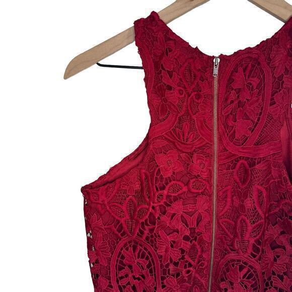 NWT Lovers & Friends Caspian‎ Shift Dress Merlot Size S - Picture 7 of 8